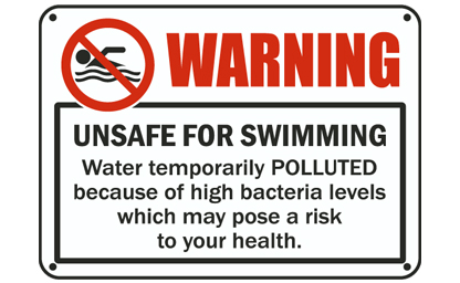 safety sign vinyl graphic sign